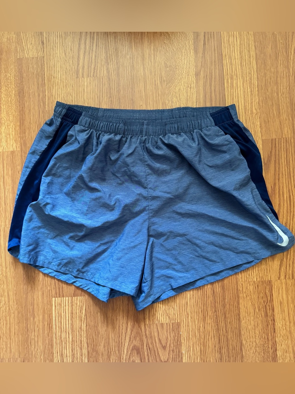 Nike Men's Two-Tone Blue Athletic Shorts